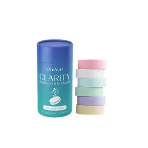 Shower Steamer, /box Long Lasting Fragrance Shower Steamer, Body Skin Gentle Cleaning Moisturizing Shower Steamer, Bath & Body Care Product, Scented