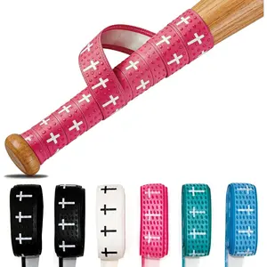 6 Pack Non-Slip Bat Grip Tape for Baseball and Softball, 1.5mm Precut Full Adhesive Bat Wrap, Pro Feel Elite Batting Grip Tape for Players Coaches Enthusiasts,Sports Gifts