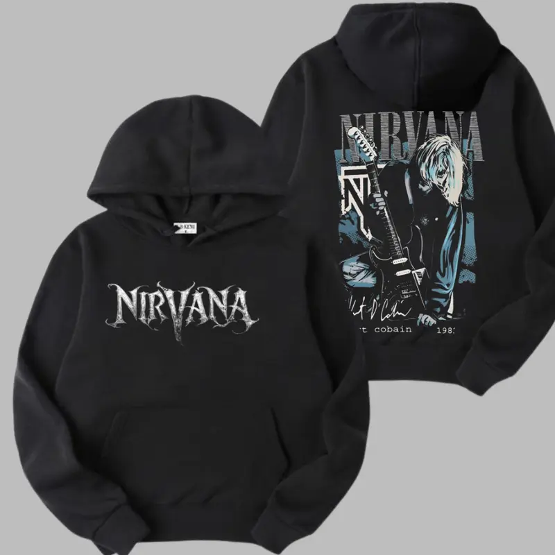vintage nirvana sweatshirt - TikTok Shop