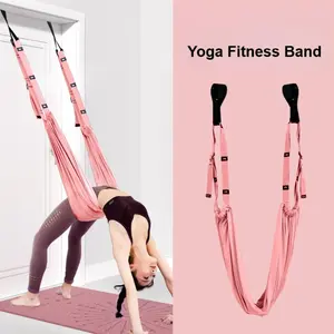 Waist Back Leg Stretch Strap/Yoga Fitness Band, Leg Stretching Assist Trainer, Yoga Stretcher, Back Bend Split Inversion Strap for Fitness, Dance, Ballet, Gymnastics, Yoga Equipment, Stretching Gear