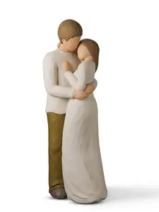 Couple Figurine, Love Statue Gift for Wedding, Romantic Couple Figurines Best Gifts for Anniversary, Valentine’s Day, Birthday Decor Ornaments