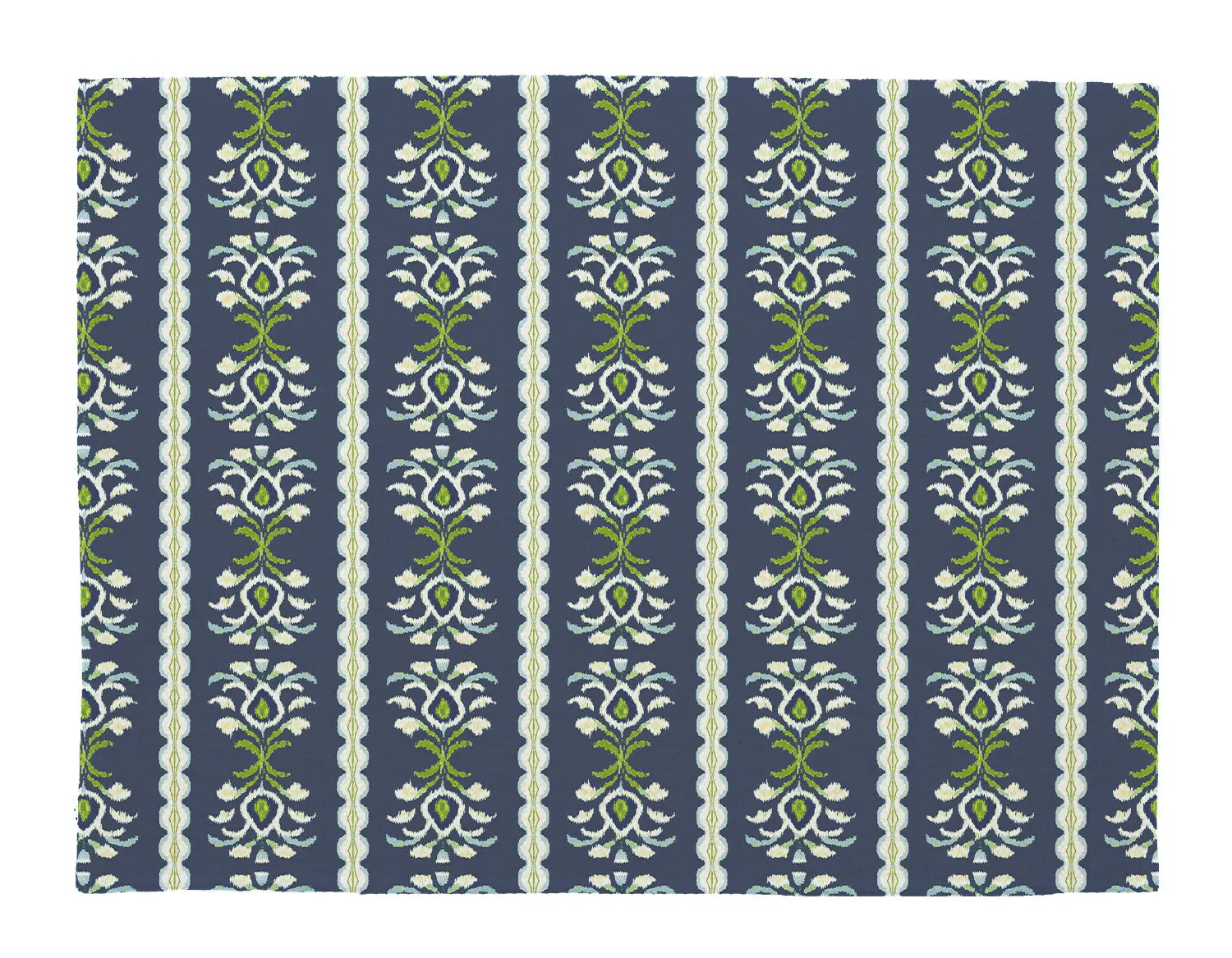 PL9313-Rosemary Stripe Indigo by Laura Park Linen Placemat