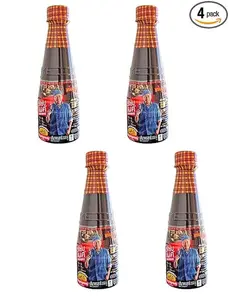 ZAB MIKE Pasteurized Thai Fermented Fish Sauce – Authentic All-Purpose Seasoning for Thai Cooking, Stir-Fries, Soups, Marinades & Dipping Sauces – Rich Umami Flavor, Premium Quality Pack of 4 Traditional