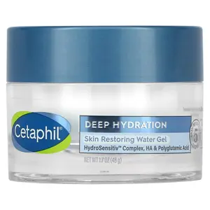 Cetaphil Deep Hydration, Skin Restoring Water Gel, 1.7 oz (48 g)