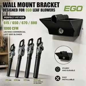 Custom 3D Printed Leaf Blower Wall Mount Bracket, Fits Ego Power+ Models 615/650/670/880 Cfm, Space-Saving Garage Storage Rack Space Saving Organizer