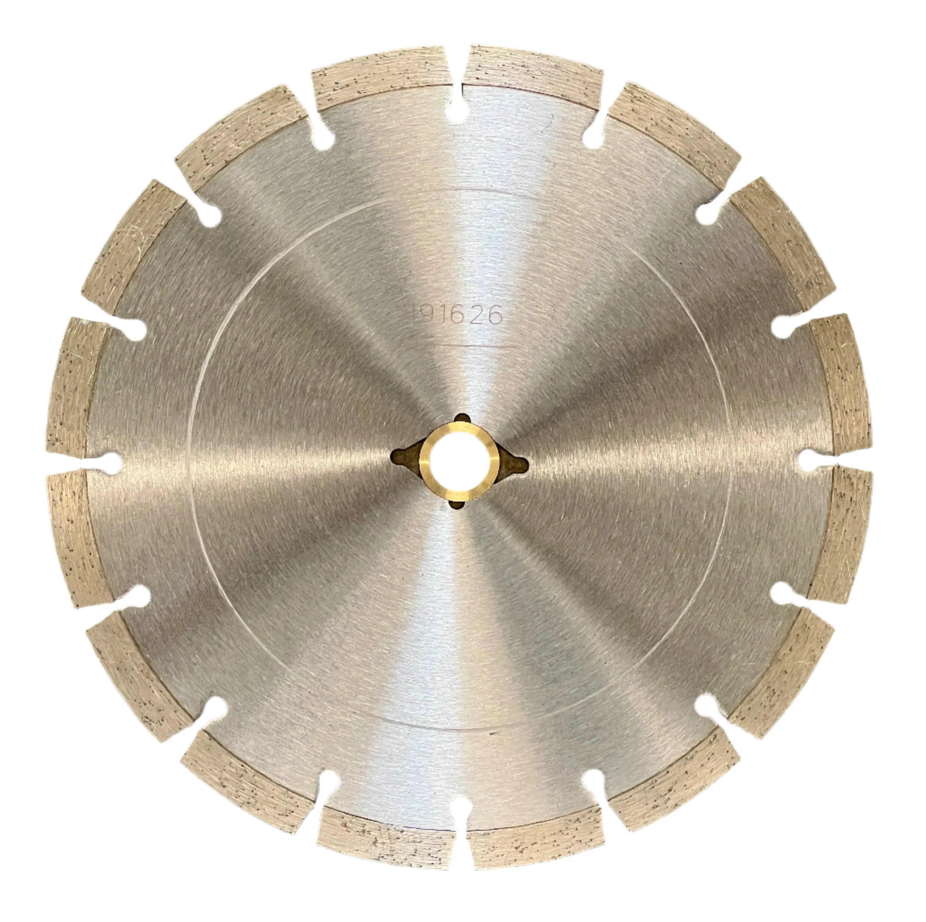 Pro Diamond Segmented Single Blade, 9 Inches, 10mm Thick, Power Tool Accessory