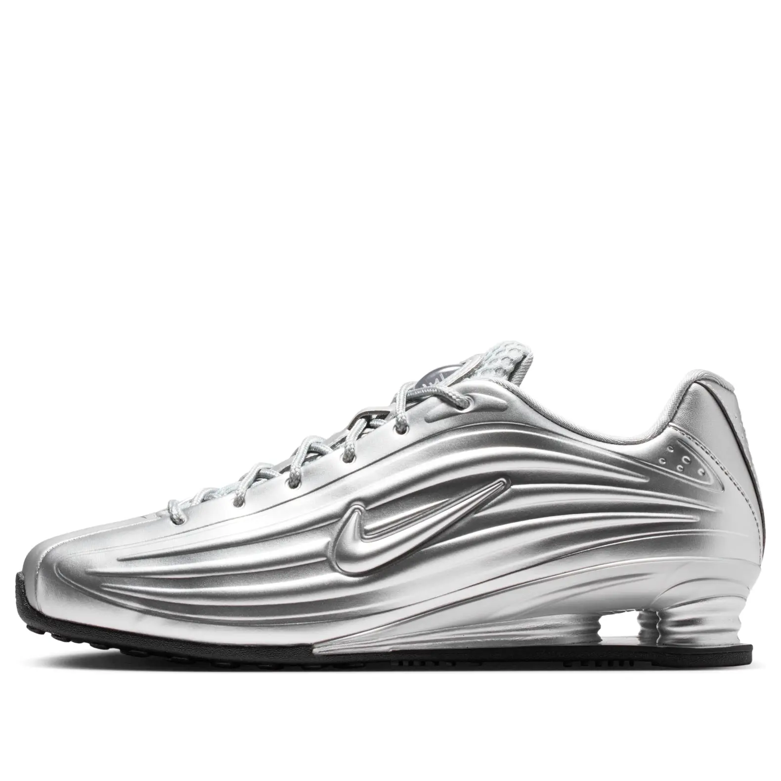 Women's Nike Shox Z 'Metallic Silver Black' IO7843-002 Casual Sneaker Sports Trainer Footwear