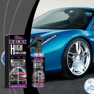 HOMONTH High Protection 3-in-1 Coating Spray - Long-lasting Oil-proof Waterproof Anti-fouling Cleaning Maintenance for Car Paint