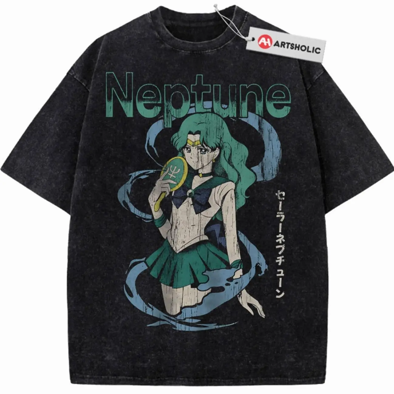 Michiru Kaiou Shirt, Anime Shirt, Vintage Tee, Manga Japanese Shirt, Unisex Streetwear Tee Vintage Short Sleeve T-shirt