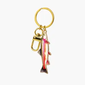 Rainbow Trout Keychain & Bag Charm