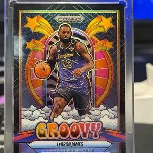 LEBRON JAMES GROOVY GIVEAWAY ENTRY - TRADING CARD LEBRON JAMES GROOVY GIVEAWAY ENTRY - TRADING CARD