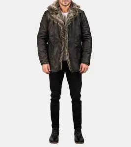 Geoffrey Men's Shearling Leather Jacket