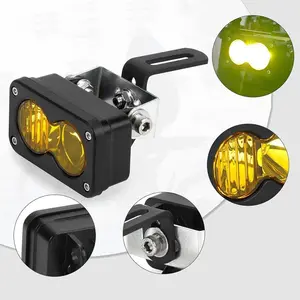LED Headlight Kit Waterproof 3 Pin for For Q20 Lite Mount Bracket Front Light [TS1]