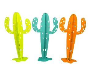 The Iron Bloom – 10.75" Artisan Steel Cactus Ornament Handcrafted Desert Indoor Plant Art Decor Decorative Gift Nature Sculpture