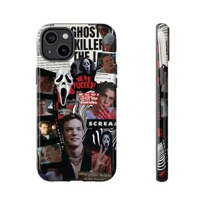 Billy L00mis Ghostface Horror iPhone Case – Scream Movie Scary Mask Horror Movie Aesthetic  Cover for iPhone 17 16 15 14 13 12 SE Max Pro, Gift