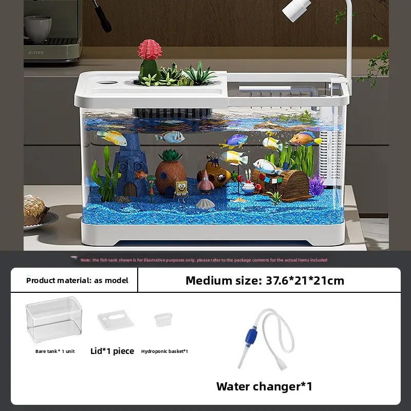 Medium-sized white with lid [basic model]