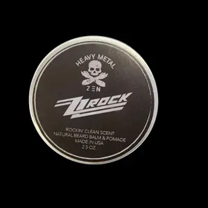 ZZ Rock Artisan Beard Balm and Pomade
