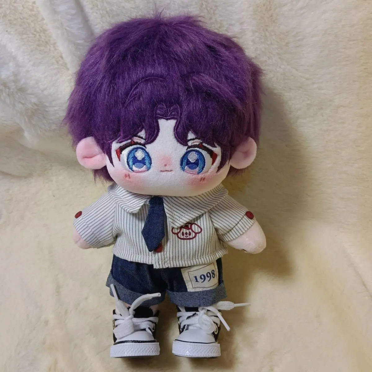 Anime Rafayel Love and Deepspace Cosplay 20CM Handsome Boy Plush Cotton Doll Plushie Figure Mascot Toys Pillow Birthday Gifts