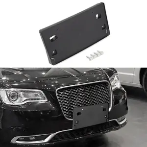 Front License Tag Plate Frame Holder Bracket for Chrysler 300C 2015+ Car Accessories lover gift
