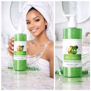 KIWI FRUITY GLOW SHOWER GEL.