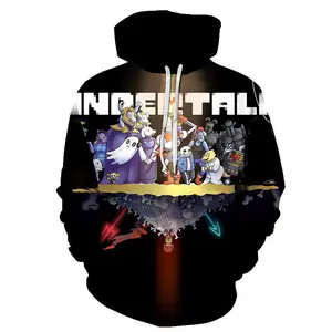 Undertale COS animation peripheral series 3D digital printing casual versatile sweater