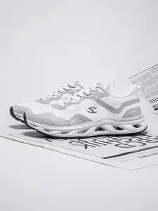 HOBIBEAR Women's Casual PU Leather Sneakers, Breathable Low Top Athletic Running Shoes, Lightweight Shock Absorption, All Season Comfort Footwear