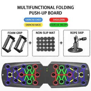 "Ultimate 9-in-1 Push-Up Board" - Personal At Home Fitness and Wellness
