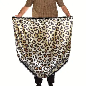 1Pc，Funny Grandma Underwear, Vintage Heart Pattern, Durable Polyester, Party Costume, Prank Gift, Unisex, Birthday, Valentine's Day