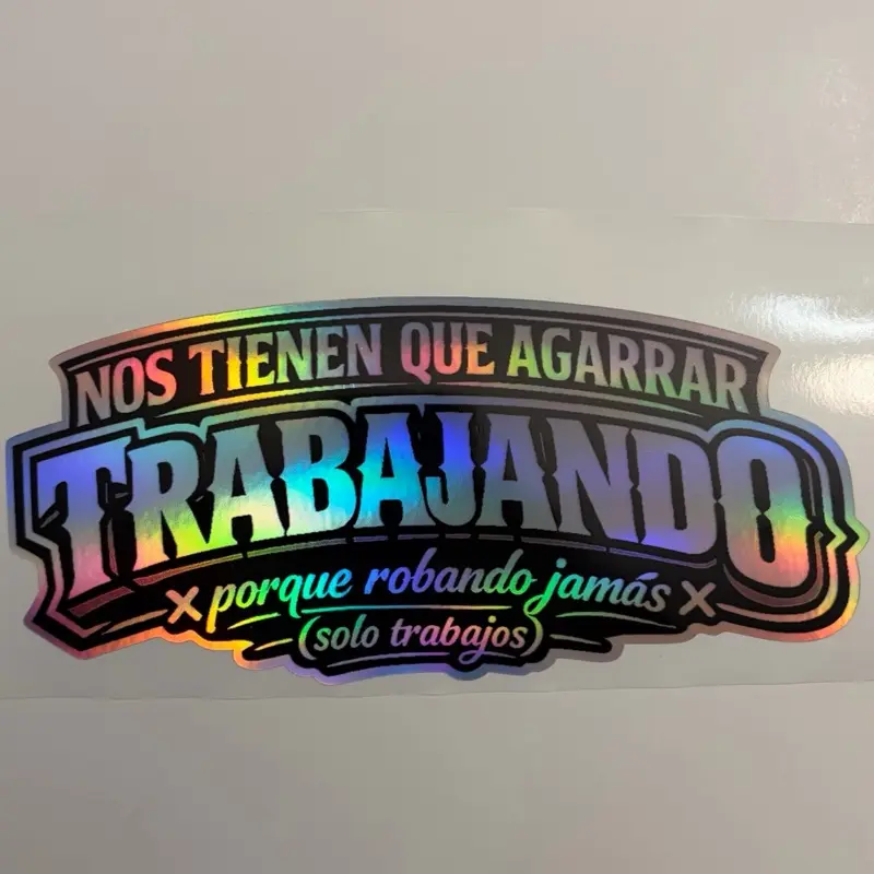 Hard worker decal