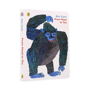 From  Head To Toe English Starter Guide,English Learning Book for Kids, Early Childhood Education Textbook, Preschool Teaching Material