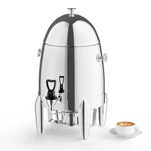[TOP RATED - FLASH SALE] ROVSUN 3 Gallon Stainless Steel Coffee Chafer Urn with Fuel Holder