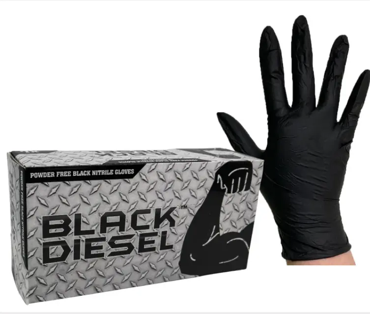 The Black Diesel® Nitrile Disposable Glove Powder Free
