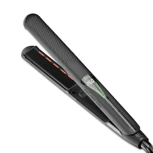 2 In 1 Hair Straightener Fast Heating Hair Styler Flat Iron Curling Iron Combo