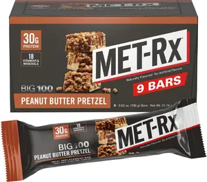 MET-Rx Protein Bars Meal Replacement Bars - 9 Count