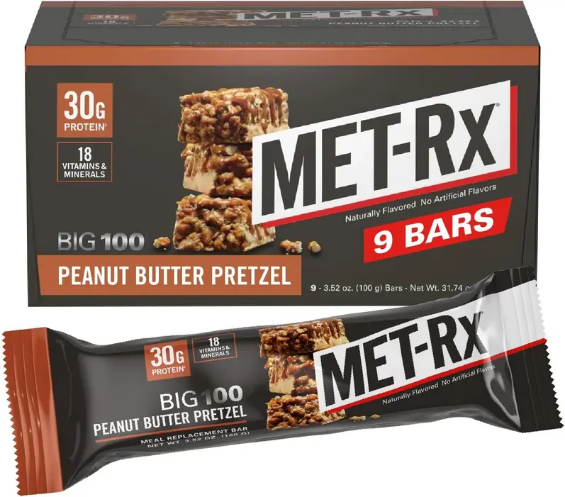MET-Rx Protein Bars Meal Replacement Bars - 9 Count