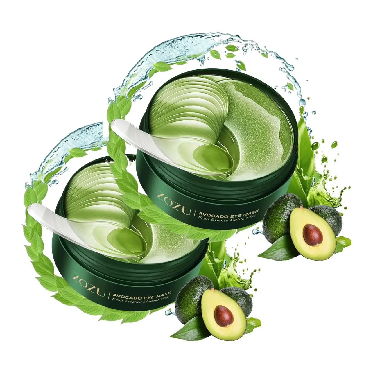 2PCS Avocado Eye Mask