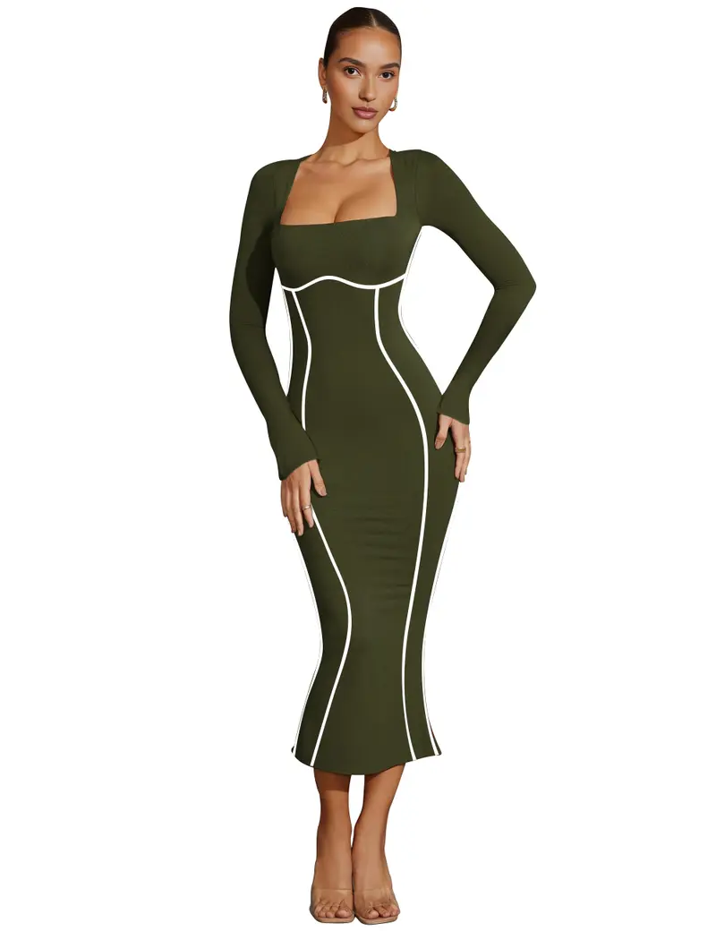 amazon long sleeve bodycon dress - TikTok Shop amazon long sleeve bodycon dress - TikTok Shop