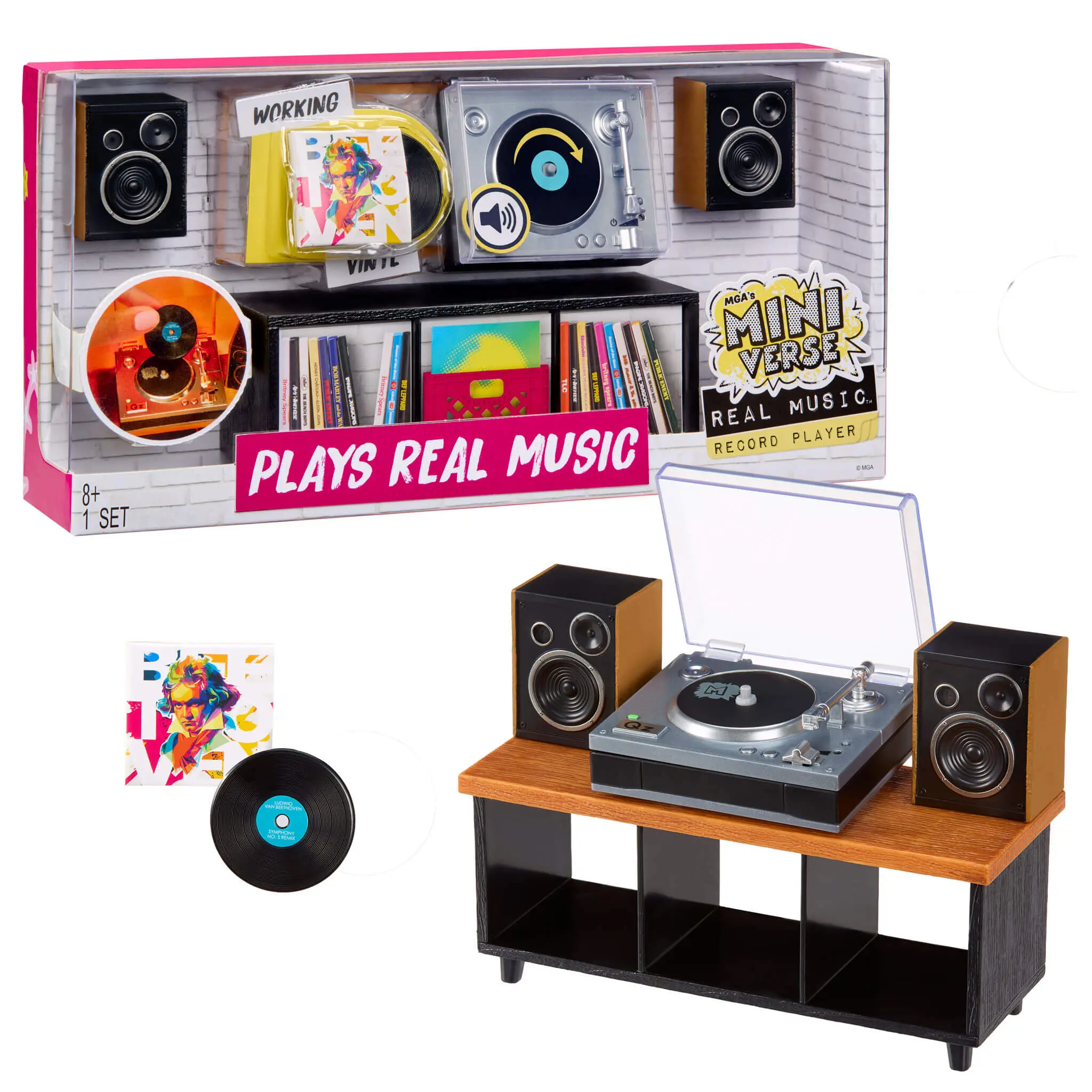MGA's Miniverse Real Music Record Player MGA's Miniverse Real Music Record Player