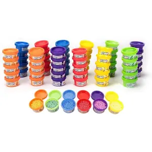 Silly Scents Foam Tubs - 60 x 1oz Play Foam for Kids, Fidget Toys & Easter Candy Alternative - NonToxic, Scented, & Colorful Kids Toys - Perfect for Arts & Crafts, Goody Bags, Party Favors