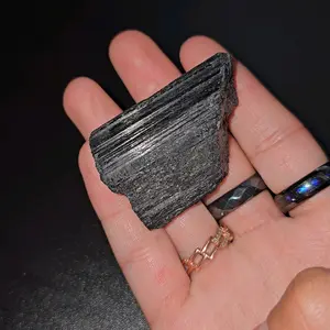 Raw Black Tourmaline Crystal | Rock Small 1-6 Oz