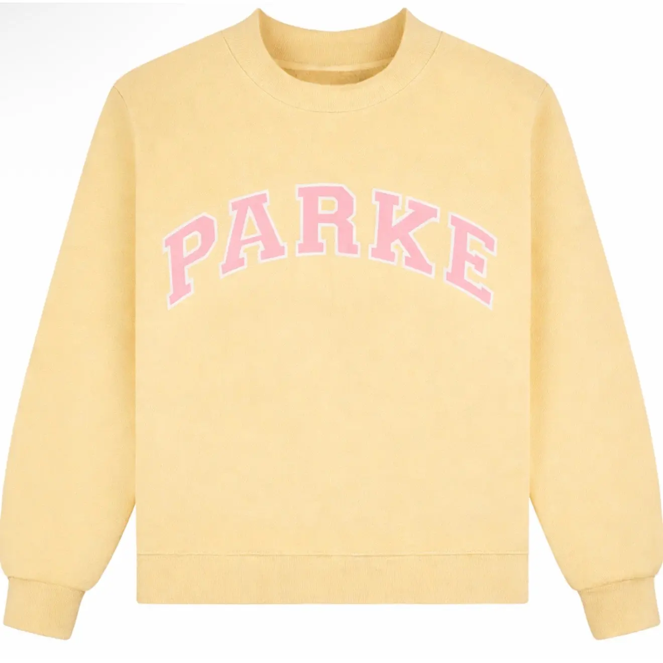 Parke Varsity Mockneck Sweatshirt Summerland Yellow
