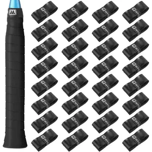 24 pieces racket grip strap, anti slip adhesive tennis racket film, suitable for tennis rackets, badminton rackets, table tennis rackets