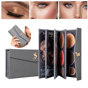 28 Color Makeup Clutch Palette – Stylish Handbag-Inspired Design with Eyeshadow, Blush, Contour & Highlighter, Portable All-in-One Beauty Kit for Everyday Makeup.
