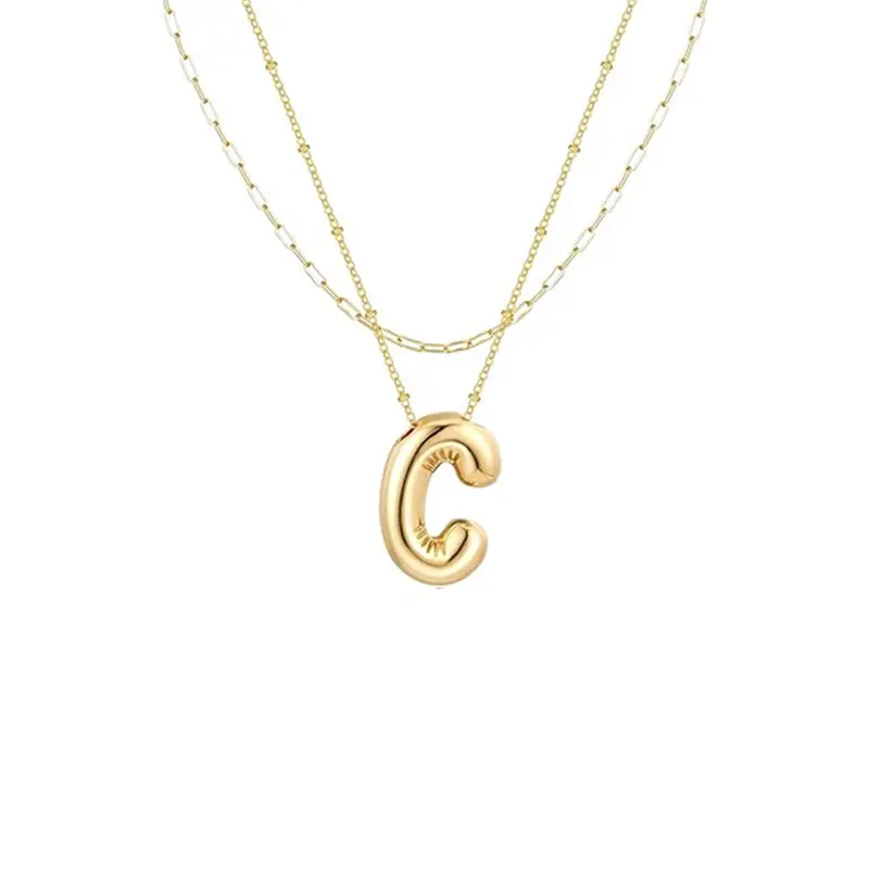 Paper clip double chain C