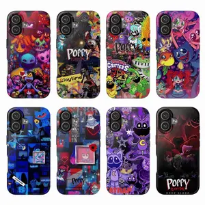 8 Styles Poppy Playtime - Horror Game Character Phone Case, Creepy Gaming Aesthetic Case for Iphone & Samsung Galaxy, Gift for Fans, Trending 26 7