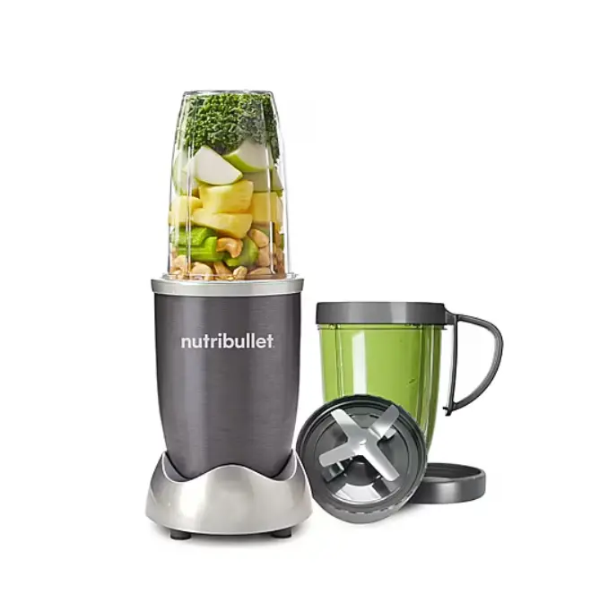 Nutribullet Personal Blender, Shakes, Smoothies, Food Prep, and Frozen Blending, 600 Watt, 24 Ounce Cup, 18 Ounce Cup, Flip-top Travel Lid