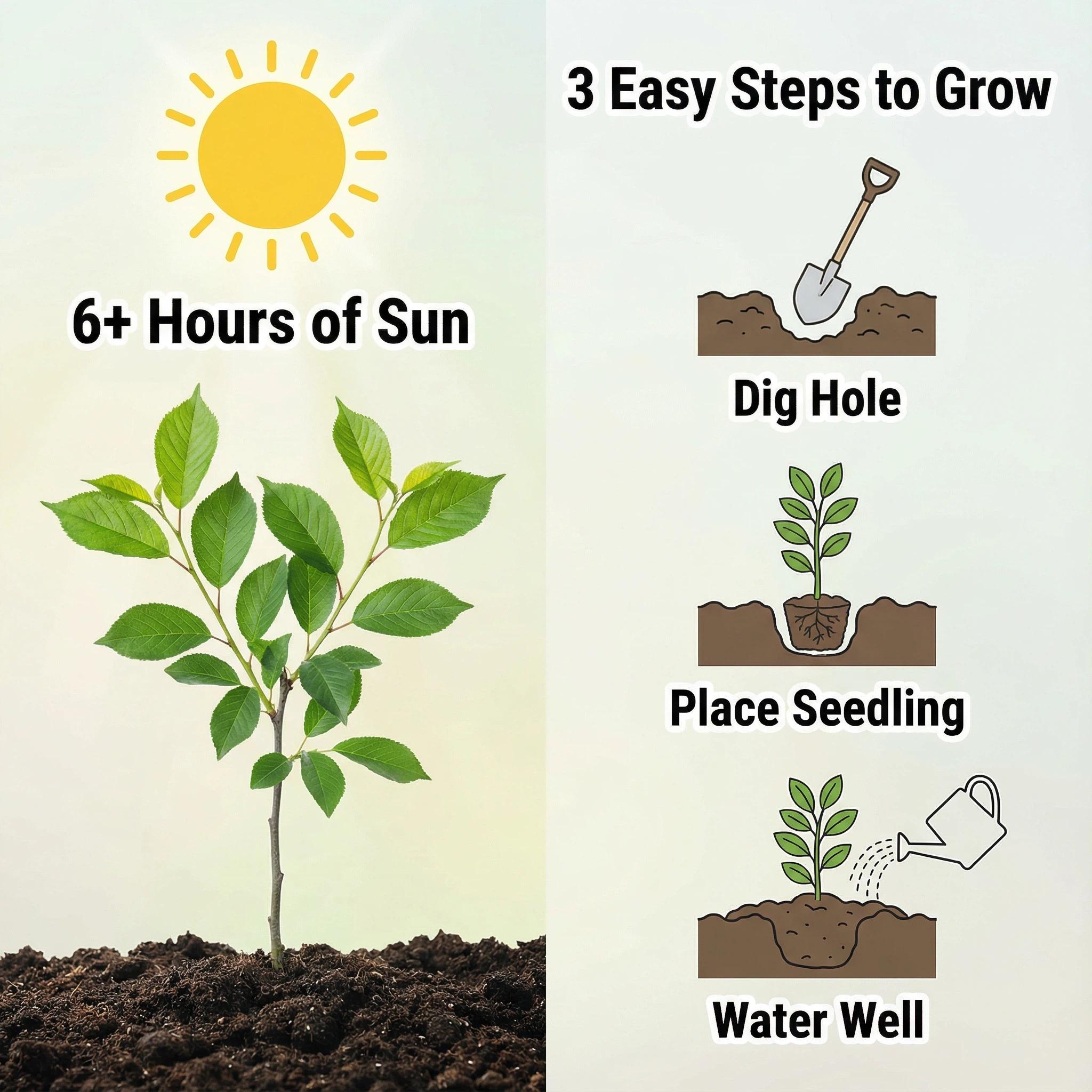 Tropical Guava Tree Seedling – Perfect Fruit Tree for Container Garden and Small Spaces Tropical Guava Tree Seedling – Perfect Fruit Tree for Container Garden and Small Spaces