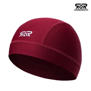 Shinemeoth Ultra Soft Mesh Cycling Cap, Breathable Cap, Skin-Friendly Helmet Liner, Durable Non-Fading Cool Hat, Comfortable Riding Accessory, Sports Outdoor Hats
