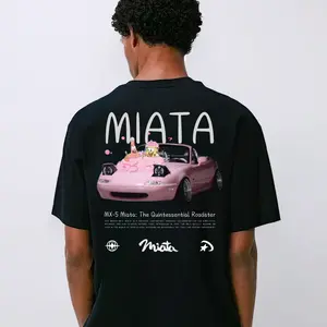 SpongeBob x Miata MX-5 T-Shirt - Fun Car & Cartoon Crossover