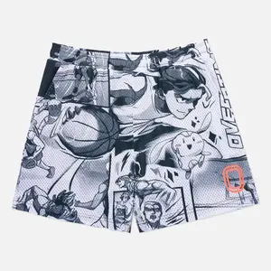 Overtime Elite | WEBTOON Collage Shorts Pockets Polyester